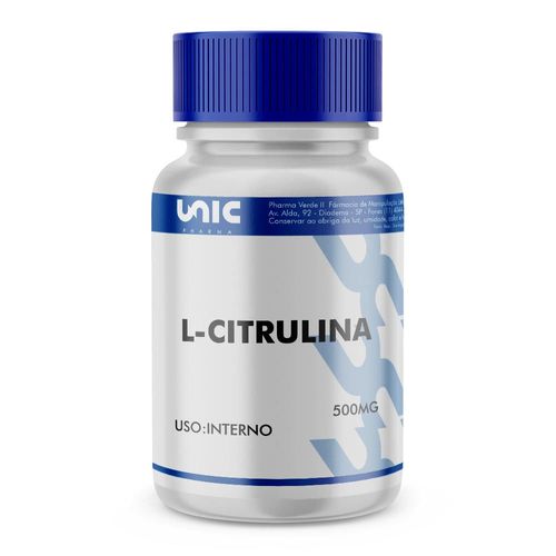 L-Citrulina 500Mg 60 Cápsulas 60 Cápsulas 60 Cápsulas