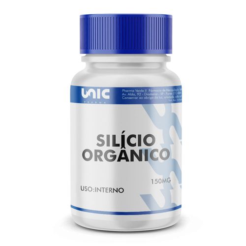 Silício Orgânico 150mg 60 Cápsulas 60 Cápsulas 60 Cápsulas