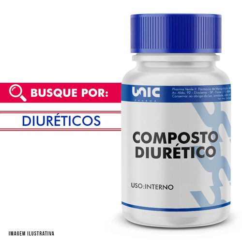 Composto Auxiliar na Diurése 120 Cápsulas 120 Cápsulas 120 Cápsulas
