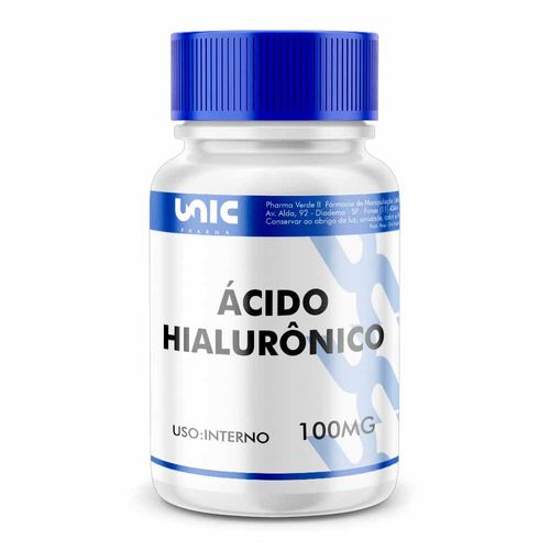 Ácido hialurônico 100mg 30 Cápsulas 30 Cápsulas 30 Cápsulas