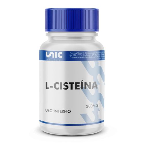 L-cisteína 300mg 90 Cápsulas 90 Cápsulas 90 Cápsulas