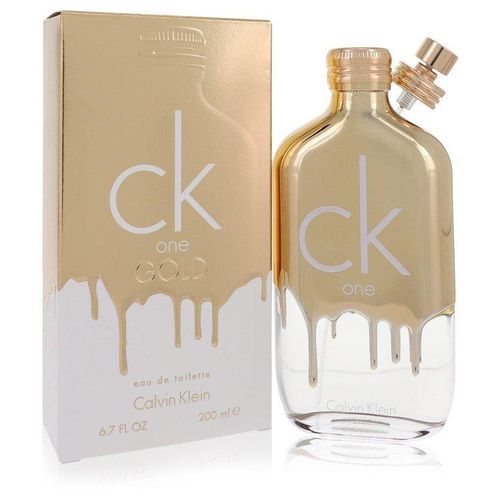 Perfume Feminino Ck One Gold (Unisex) Calvin Klein 200 ML Eau De Toilette Perfume Feminino Ck One Gold (Unisex) Calvin Klein 200 ML Ea