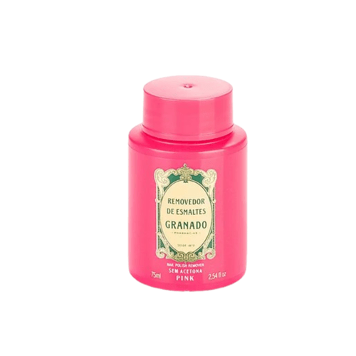 REMOVEDOR ESMALTE  PINK 75ML GRANADO