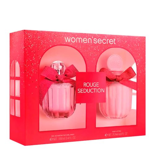 Kit Perfume Women'secret Rouge Seduction Feminino - Eau de Parfum 100ml + Loção Corporal 200ml Kit