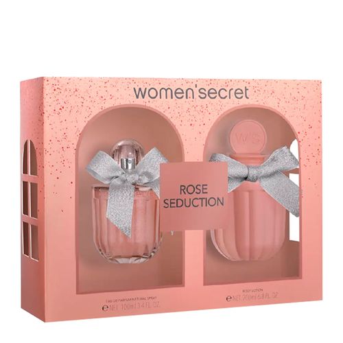 Kit Perfume Women'secret Rose Seduction Feminino - Eau de Parfum 100ml + Loção Corporal 200ml Kit