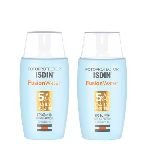 Kit Isdin Fotoproteção Protetor Solar FPS 60 50ml 2 Unidades Kit
