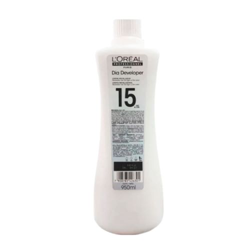 Emulsão Reveladora L'Oréal Professionnel Dia Developer 15 Volumes 950ml 15 Volumes