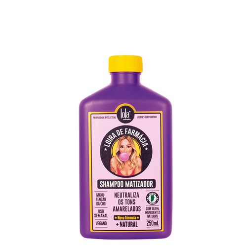 Shampoo Lola Cosmetics Loira de Farmácia 250ml 250 ml
