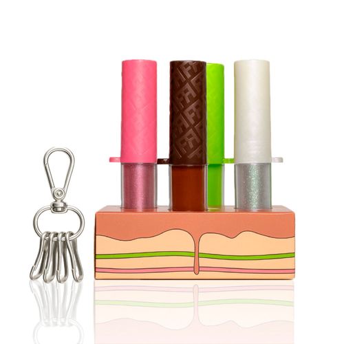 Kit Gloss Fran By Franciny Ehlke Chilli Cake 4x3,3g 3g