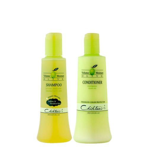 Kit Nutrição N.P.P.E Chihtsai Olive - Shampoo 280ml + Condicionador 280ml INATIVO - Kit