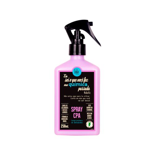 Tratamento Capilar Lola Cosmetics Eu Sei o Que Você Fez Na Química Passada Spray 250ml 250ml