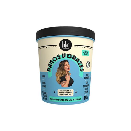 Kit Lola Cosmetics Reconstrução Danos Vorazes - Shampoo 250ml + Máscara de Reconstrução 450g Kit