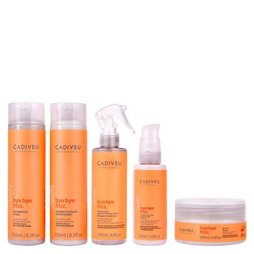 Kit Cadiveu Essentials Bye Bye Frizz Home Care - 5 Produtos Kit