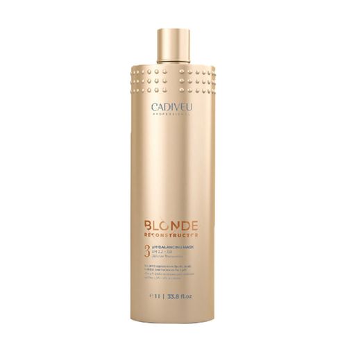 Máscara de Reconstrução Cadiveu Professional Blonde Reconstructor Ph Balancing 1000ml 1000 ml