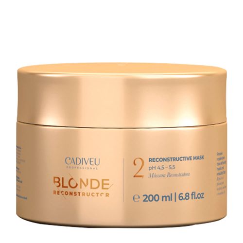 Máscara de Reconstrução Cadiveu Professional Blonde Reconstructor 200ml 200ml