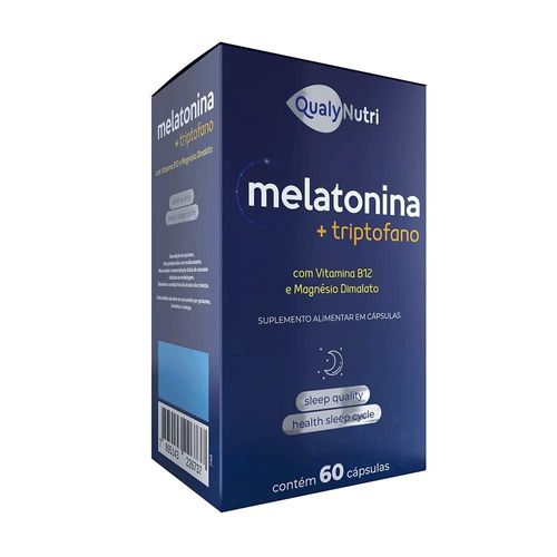 QUALYNUTRI MELATONINA+TRIPTOFANO 60CAPS