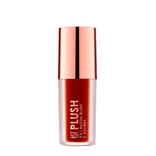 Batom Blush e Sombra Bruna Tavares Bt Plush Nuts 3x1 6g 6g