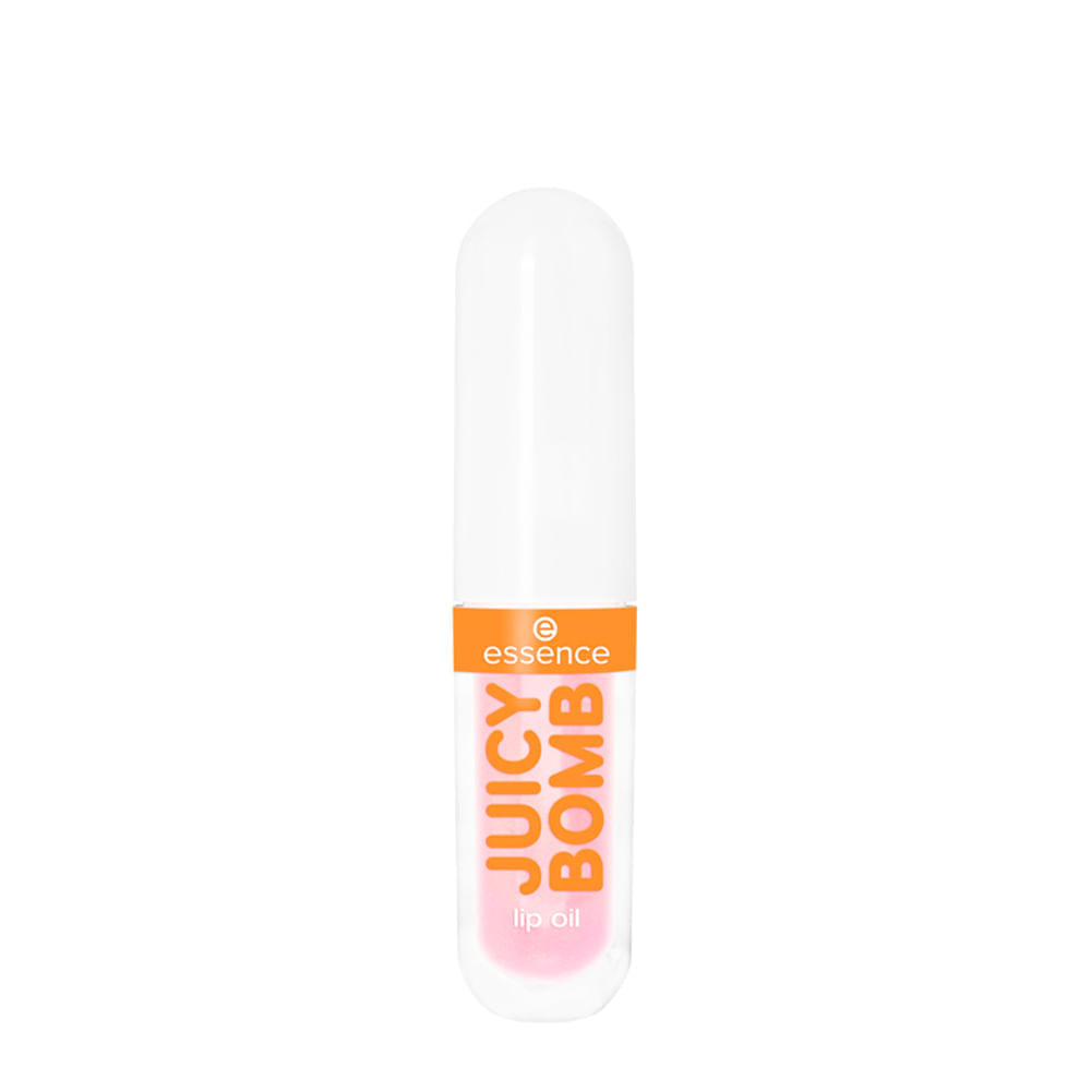 Óleo Labial Essence Juicy Bomb Party Lip Oil 01 Pêssego 2,4ml
