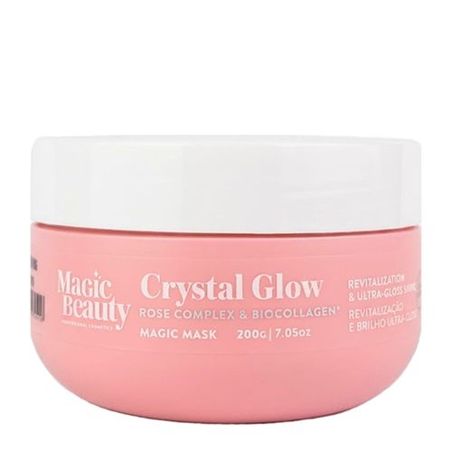 Máscara Magic Beauty Crystal Glow Collagen 200g 200g