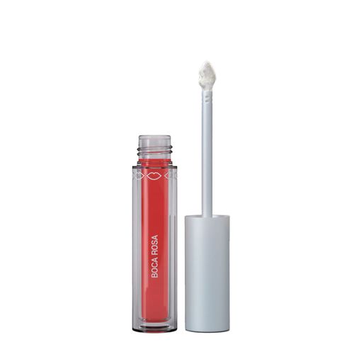 Gloss  Boca Rosa Hidra Lábios Coral Translúcido 3g Coral