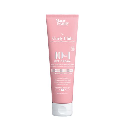Gel Creme Magic Beauty Curly Club 10 In 1 280ml 280ml