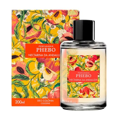 Colônia Phebo Mediterrâneo Nectarina da Andaluzia Unissex 200ml 200ml