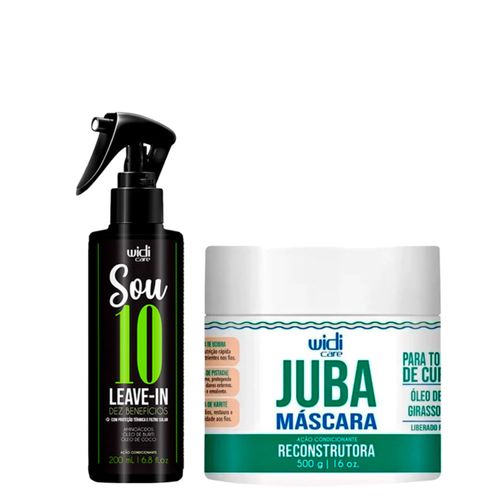 Kit Widi Care Juba Máscara 500g + Leave-In Sou 10 200ml Kit