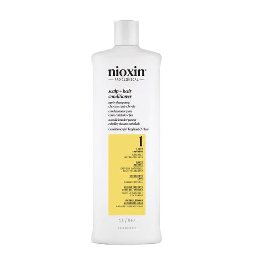 Condicionador Nioxin Cabelo Natural com Afinamento Leve Sistema 1 1000ml 1000 ml