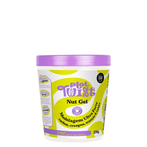 Fixador Capilar Fixador Capiar Lola From Rio Plot Twist Nutgel 230g 230g