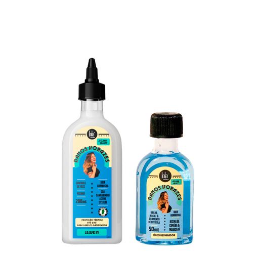 Kit Lola From Rio Danos Vorazes - Óleo 50ml + Leave-In 200ml Kit