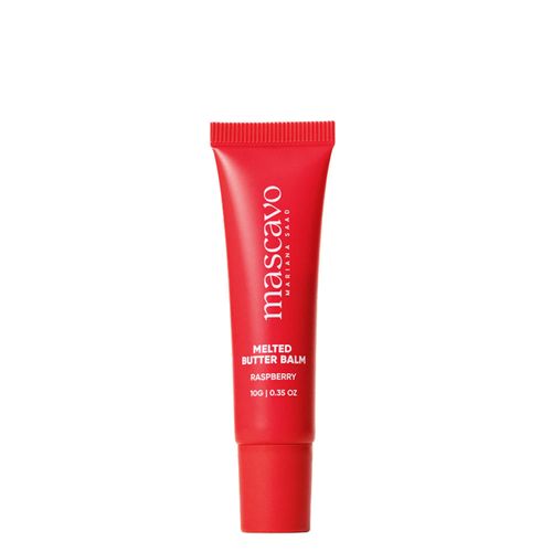 Lip Balm Mascavo Melted Butter 10g Raspberry Raspberry