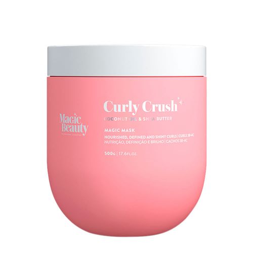 Máscara de Nutrição 3B a 4C Magic Beauty Curly Crush 500g 500g