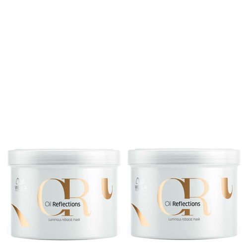 Kit Wella Professionals Oil Reflections Máscara de Brilho 500ml - 2 Unidades Kit