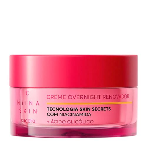 Creme Hidratante Facial Eudora Niina Secrets Niina Skin Overnight 45 g 45 g