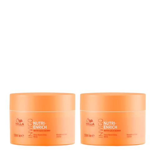 Kit Wella Professionals Invigo Nutri Enrich Máscara de Nutrição 150ml - 2 Unidades Kit