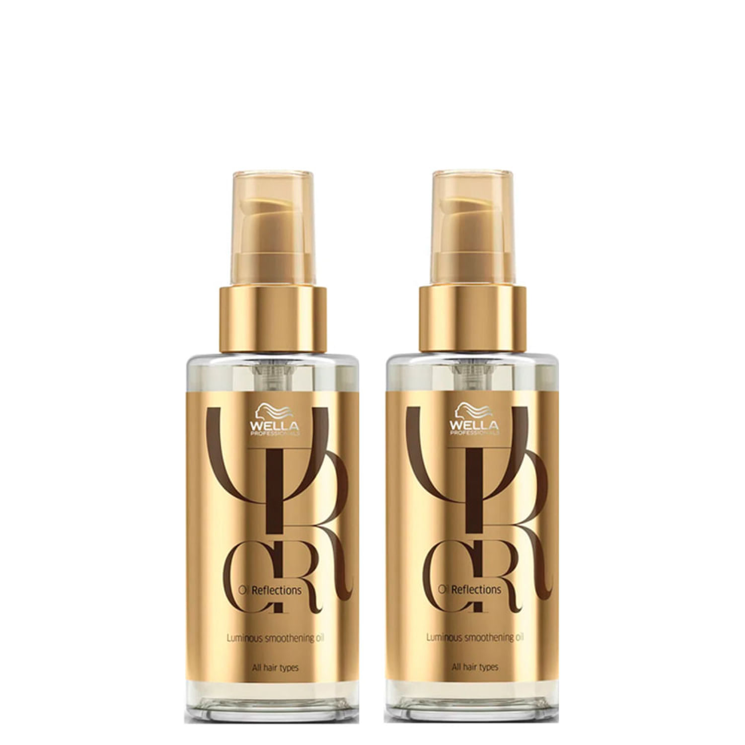Kit Wella Professionals Oil Reflections Óleo Capilar 100ml – 2 unidades