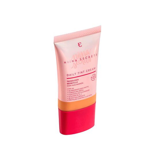Base Líquida Eudora Niina Secrets Daily Tint Cream Matte 48 25ml 48