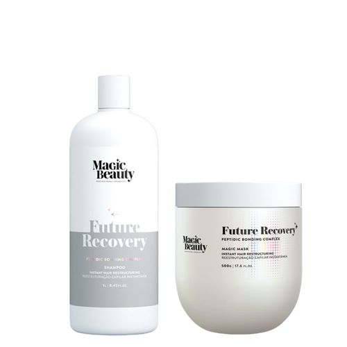 Kit Magic Beauty Future Recovery - Shampoo 1000ml + Máscara 500g Kit Kit Magic Beauty Future Recovery - Shampoo 1000ml + Máscara 500g Kit