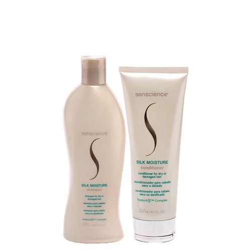Kit Senscience Silk Moisture - Shampoo 280ml + Condicionador 240ml Kit Kit Senscience Silk Moisture - Shampoo 280ml + Condicionador 240ml Kit