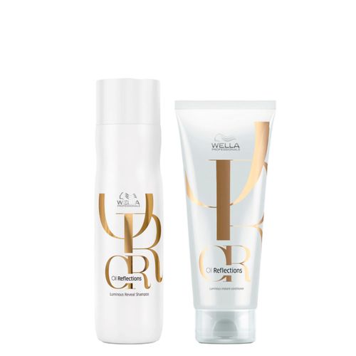 Kit Wella Professionals Oil Reflections - Shampoo 250ml + Condicionador 200ml Kit