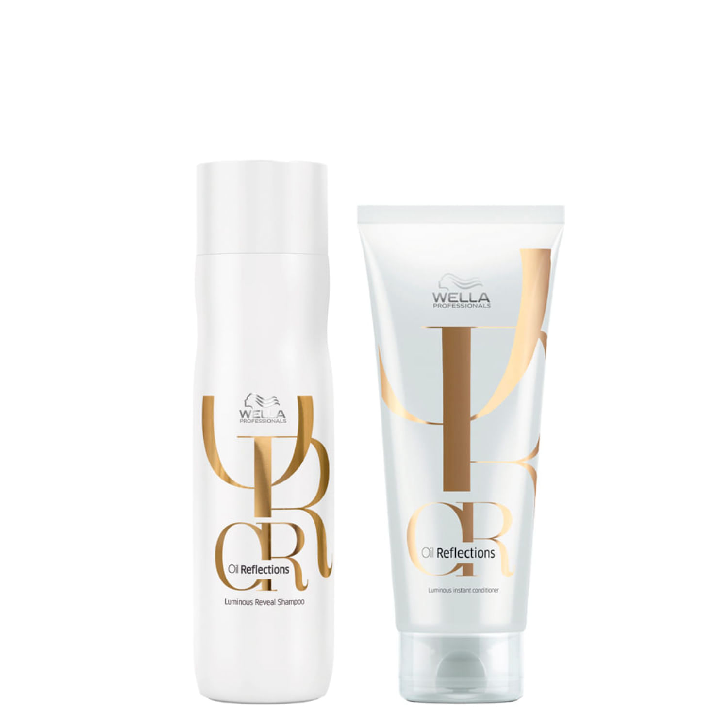 Kit Wella Professionals Oil Reflections - Shampoo 250ml + Condicionador 200ml