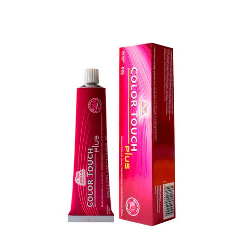 Tonalizante Wella Professionals Color Touch Plus 55/07 Castanho Claro Intenso Natural Marrom 60g 55/07 Castanho Claro Intenso Natural Marrom