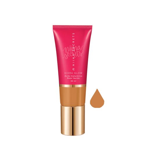 Base Líquida Eudora Niina Secrets Hidra Glow Natural 65 30ml 65