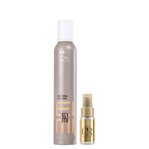 Kit Wella Professionals Eimi- Shampoo 180ml + Óleo 30ml Kit Kit Wella Professionals Eimi- Shampoo 180ml + Óleo 30ml Kit