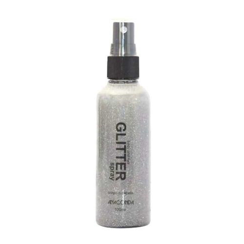 Glitter Spray Anaconda Prata - 100ml
