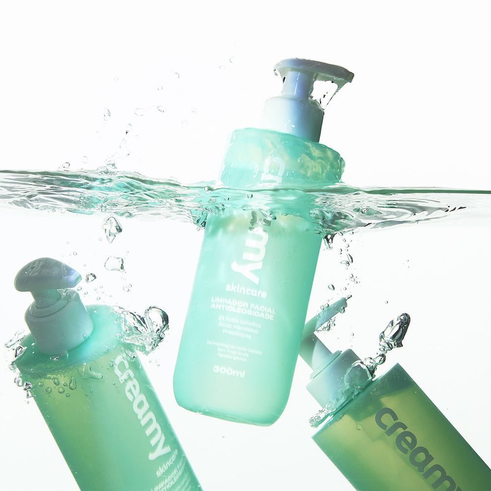 Limpador Facial Creamy Antioleosidade 300ml - Drogaria Sao Paulo