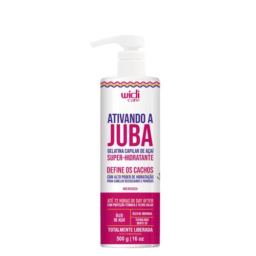 Gelatina Widi Care Juba Ativando a Juba Super Hidratante 500g 500g