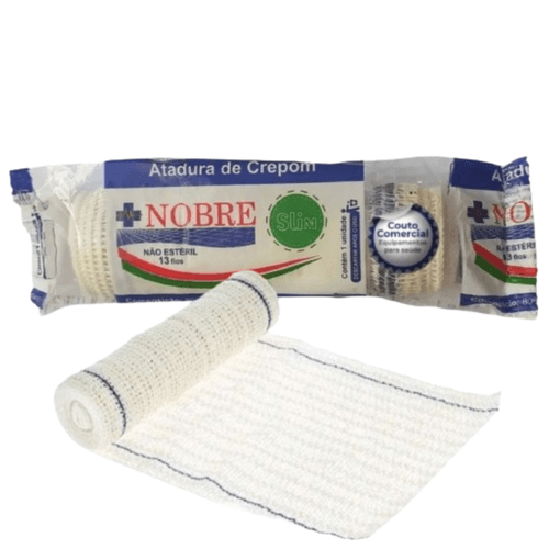 FAIXA ATADURA DE CREPOM 6 CM KIT 48 ROLOS
