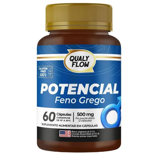 POTENCIAL FENO GREGO 60 CAPSULAS QUALYFLOW