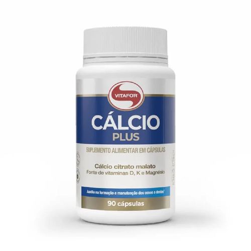 Cálcio Plus Vitafor 90caps